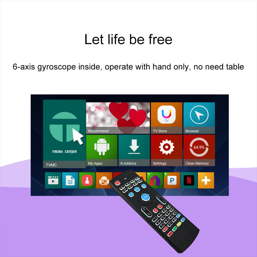 Universal Air Mouse Keyboard Remote