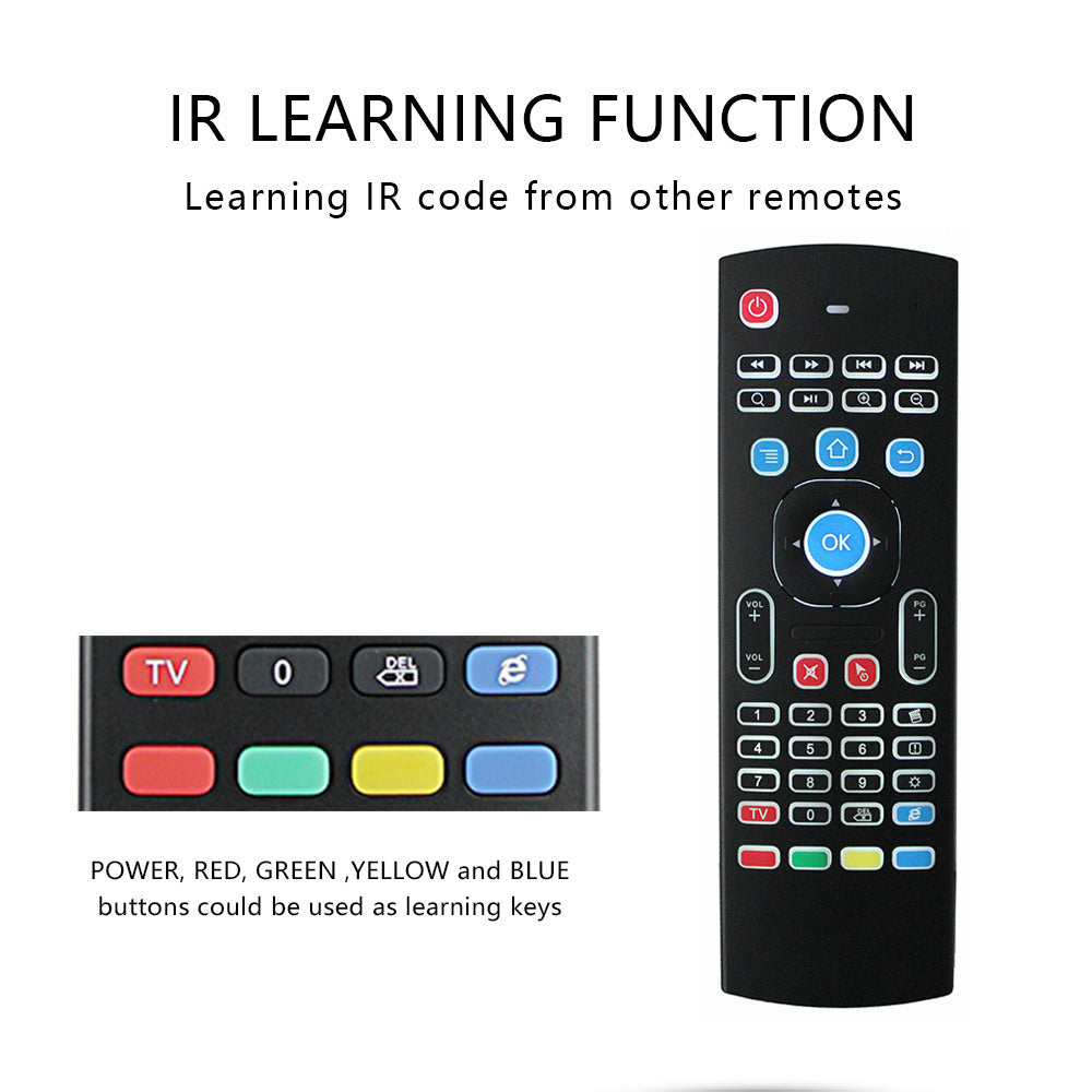 Universal Air Mouse Keyboard Remote