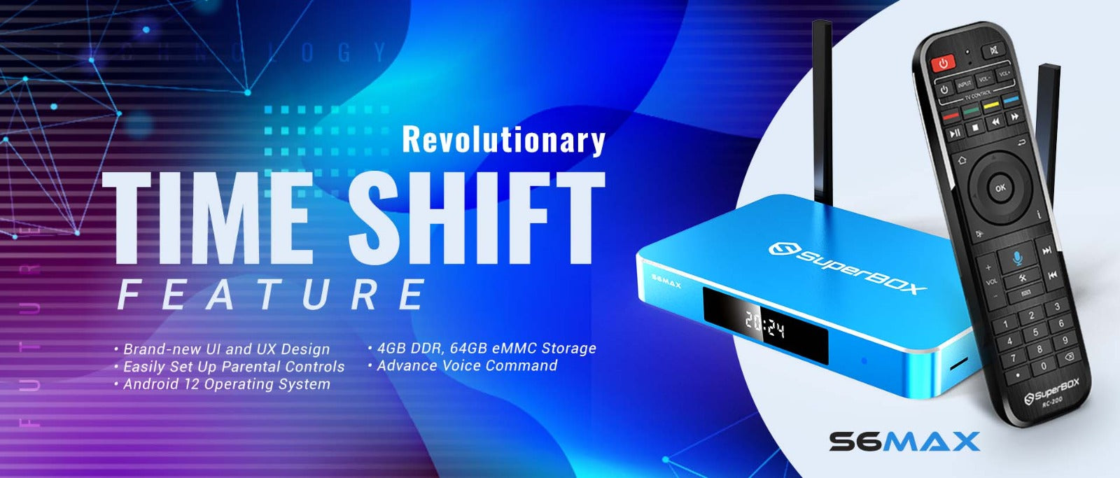 SuperBox S6 Max Wholesale (20 units)