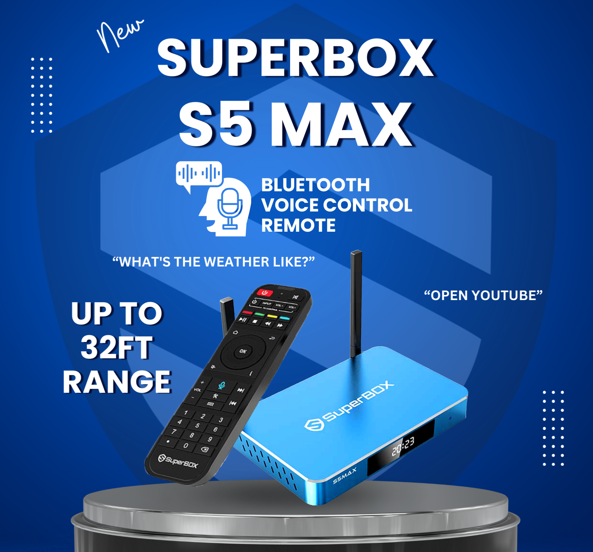 Wholesale 2024 SuperBox S5 MAX - Fully Load 6k 4GB Ram (20x Units)