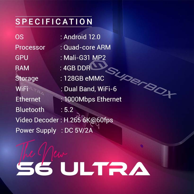 Superbox S6 Ultra Superbox Ultra