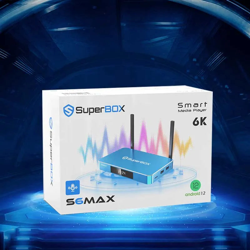 SuperBox S6 Max Wholesale (20 units)